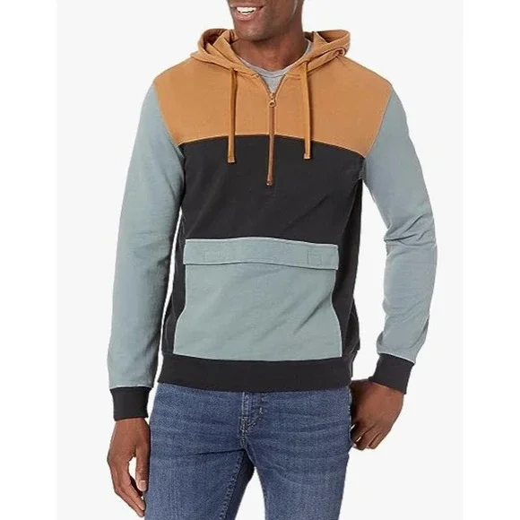 Quarter Zipper Hoodie- Size Medium Tall - Picture 2 of 8